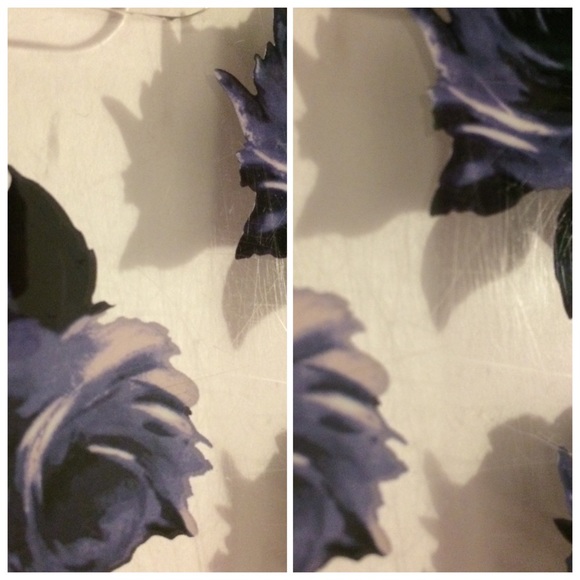 kate ♠️ blue & black flower cover iPhone 6+/7+/8+ - Picture 5 of 8